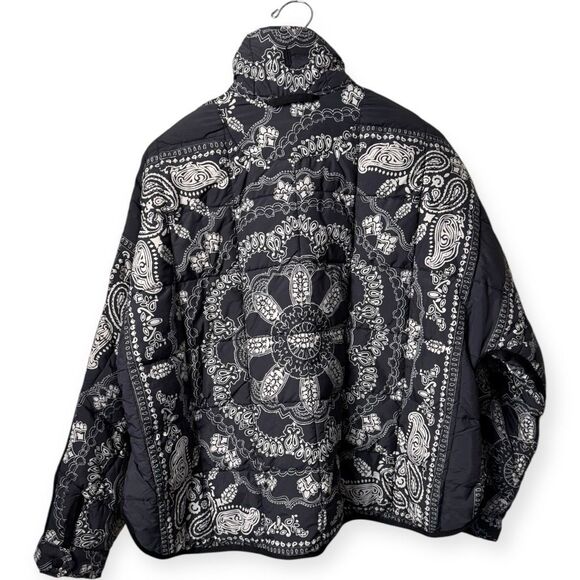 Free People Pippa Packable Bandana Puffer Jacket Coat - Picture 4 of 7